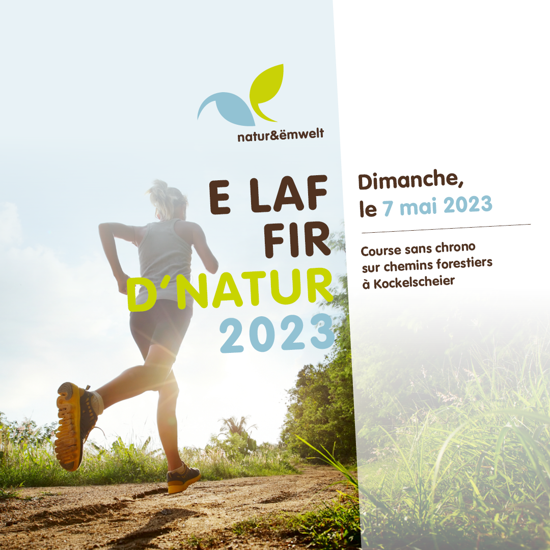 E Laf fir d'Natur 2023 - Einschreibungen - natur&ëmwelt